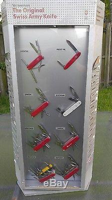 Original Swiss Army Knife set with display case