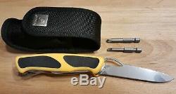 PRICE REDUCED! Wenger Ranger Grip 90 Swiss Army Knife, with Nylon Pouch & Bits