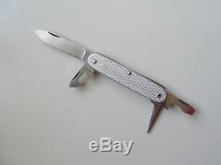 Perfect 1967 Wenger Delemont soldier alox Swiss Army Knife pioneer Wengerinox