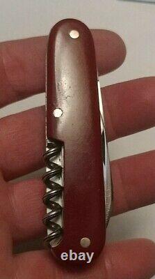 Pre-VTG Victorinox (VICTORIA Early-Era) SMALL SPARTAN 84mm Swiss Army Knife