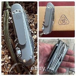 Prometheus Design Werx PDW Swiss Army Knife Custom SAK Titanium Scales