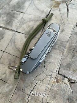 Prometheus Design Werx PDW Swiss Army Knife Custom SAK Titanium Scales