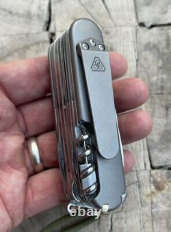 Prometheus Design Werx PDW Swiss Army Knife Custom SAK Titanium Scales