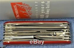 RARE 100 years Swiss Army Knife 1897-1997 ANNIVERSARY VICTORINOX SwissChamp NIB