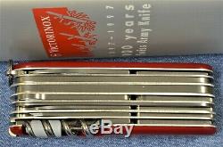 RARE 100 years Swiss Army Knife 1897-1997 ANNIVERSARY VICTORINOX SwissChamp NIB