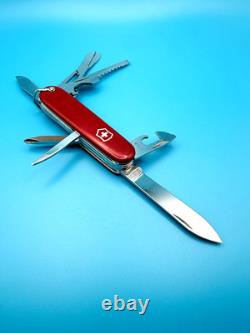 RARE 1960s Vintage VICTORINOX Fisherman VICTORIA OFFICIER Swiss Army Knife RED