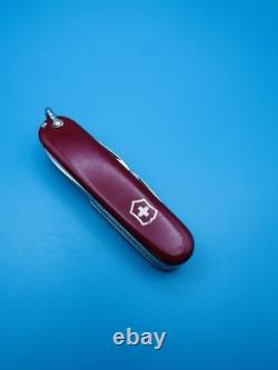 RARE 1960s Vintage VICTORINOX Fisherman VICTORIA OFFICIER Swiss Army Knife RED