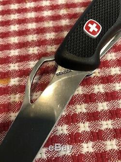 RARE Black Wenger Ranger 78 Swiss Army Knife 1.077.078.000. US