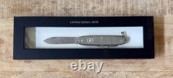 RARE Collector's Victorinox Pioneer X Damast 2016 Limited Edition Damascus Knife