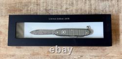 RARE Collector's Victorinox Pioneer X Damast 2016 Limited Edition Damascus Knife