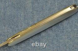 RARE MINT Victorinox ELINOX Mother of Pearl LONG NAIL FILE 75mm knife SAK vtg