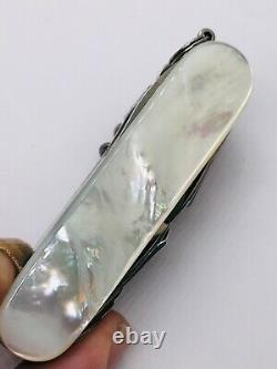 RARE MOTHER of PEARL VICTORINOX SWISSCHAMP Swiss Army Knife NEW IN BOX