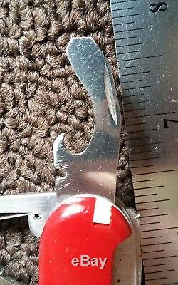 RARE SWISS ARMY VICTORINOX 84MM ORIGINAL GOLFER No Key Ring Pocket Knife TSA