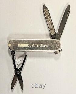 RARE TIFFANY & CO 750 18K Gold & 925 Silver Knife NORFOLK & SOUTHERN RAILROAD