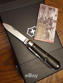 RARE! The 125th anniversary heritage Swiss army knife Victorinox
