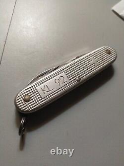RARE! Unopened Victorinox KL 92 Swiss Stainless Steel Pocket Knife, Silver Color