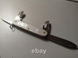 RARE! Unused Victorinox KL 92 Swiss Stainless Steel Pocket Knife, Silver Color