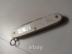RARE! Unused Victorinox KL 92 Swiss Stainless Steel Pocket Knife, Silver Color