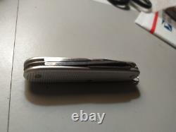 RARE! Unused Victorinox KL 92 Swiss Stainless Steel Pocket Knife, Silver Color