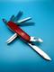 RARE! VICTORINOX MASTER CRAFTSMAN 91mm Swiss Army Knife VICTORIA STAINLESS RED