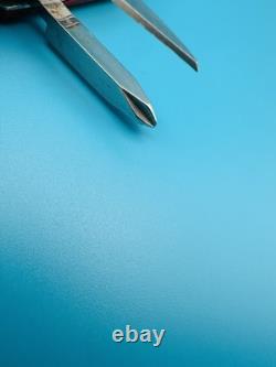 RARE! VICTORINOX MASTER CRAFTSMAN 91mm Swiss Army Knife VICTORIA STAINLESS RED