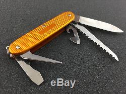 RARE Victorinox 93mm Swiss Army Knives FARMER Knife 0.8241.281RUS2 Orange ALOX