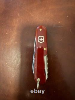 RARE Victorinox ELSENER SCHWYZ INOXYD Swiss Made 91m Rivets Bail Vintage c1940's