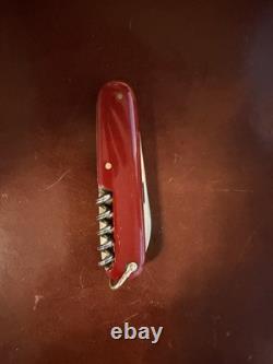 RARE Victorinox ELSENER SCHWYZ INOXYD Swiss Made 91m Rivets Bail Vintage c1940's