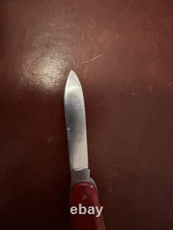 RARE Victorinox ELSENER SCHWYZ INOXYD Swiss Made 91m Rivets Bail Vintage c1940's