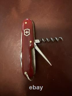 RARE Victorinox ELSENER SCHWYZ INOXYD Swiss Made 91m Rivets Bail Vintage c1940's