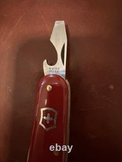 RARE Victorinox ELSENER SCHWYZ INOXYD Swiss Made 91m Rivets Bail Vintage c1940's