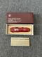 RARE Victorinox Grand Prix Swiss Army Knife with Box Model T Embossed