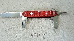 RARE Victorinox Swiss Army BSA Boy Scout Pioneer Red Alox Knife