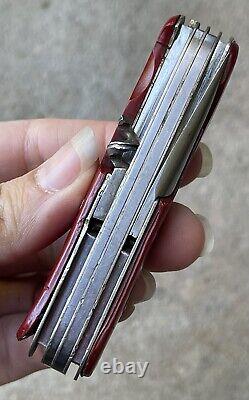 RARE Victorinox Swiss Army Knife INOXYD ARMEE SUISSE 46-48 Woodsman CN ORIGINAL