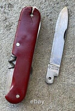 RARE Victorinox Swiss Army Knife INOXYD ARMEE SUISSE 46-48 Woodsman CN ORIGINAL