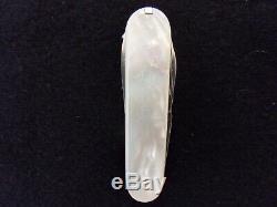 RARE Vintage Mother of Pearl Victorinox Officers Swiss Army Knife