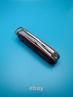 RARE Vintage VICTORINOX Climber 84mm! VICTORIA OFFICIER Swiss Army Knife RED