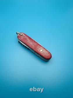 RARE Vintage VICTORINOX Climber 84mm! VICTORIA OFFICIER Swiss Army Knife RED