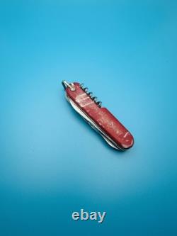 RARE Vintage VICTORINOX Climber 84mm! VICTORIA OFFICIER Swiss Army Knife RED