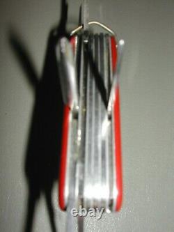 RARE Vintage Victorinox Victoria Officier Suisse Swiss Army Knife 1950's 11 Tool