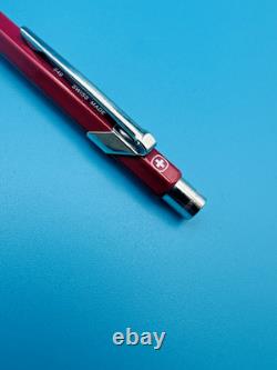 RARE Vintage Wenger Commander Caran d'Ache Pen Swiss Army Knife Original Box