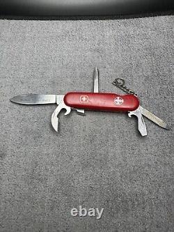 RARE Vintage Wenger Dayhiker Official World Scout Knife Swiss Army Knife 85mm