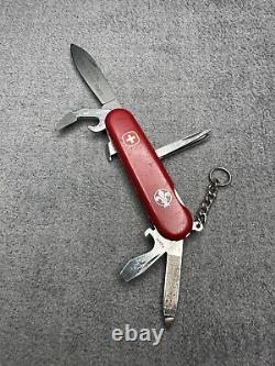 RARE Vintage Wenger Dayhiker Official World Scout Knife Swiss Army Knife 85mm