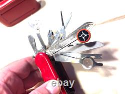 RARE WENGER DELEMONT KNIFE 85MM. SWISS ARMY 28 TOOLS Mint Condition