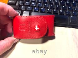 RARE WENGER DELEMONT KNIFE 85MM. SWISS ARMY 28 TOOLS Mint Condition