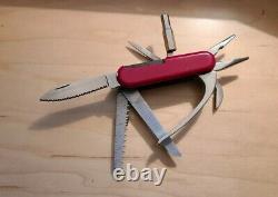RARE Wenger Delemont Swiss Army Minigrip Knife Pliers Serrated Excellent B85