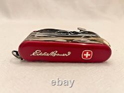 RARE- Wenger Delemont Swiss Army Tool Chest Plus Knife-Eddie Bauer- Switzerland