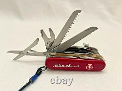 RARE- Wenger Delemont Swiss Army Tool Chest Plus Knife-Eddie Bauer- Switzerland