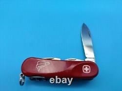 RARE Wenger EVO Fly Fisherman Swiss Army Knife Red Multi Tool