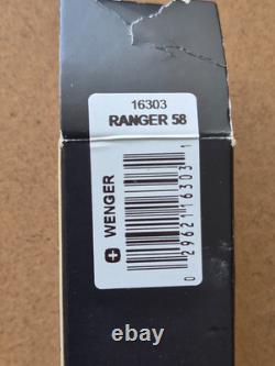 RARE Wenger Ranger 58 Mountaineer Swiss Army Knife Multi-tool